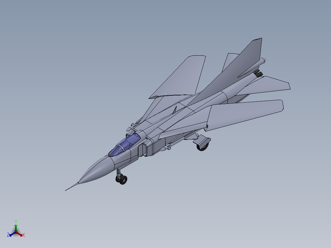 米格-23战斗机 MiG-23MLD