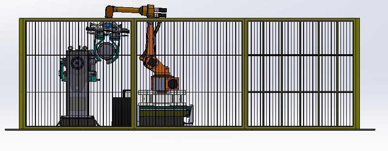 筒体焊接机械手自动线