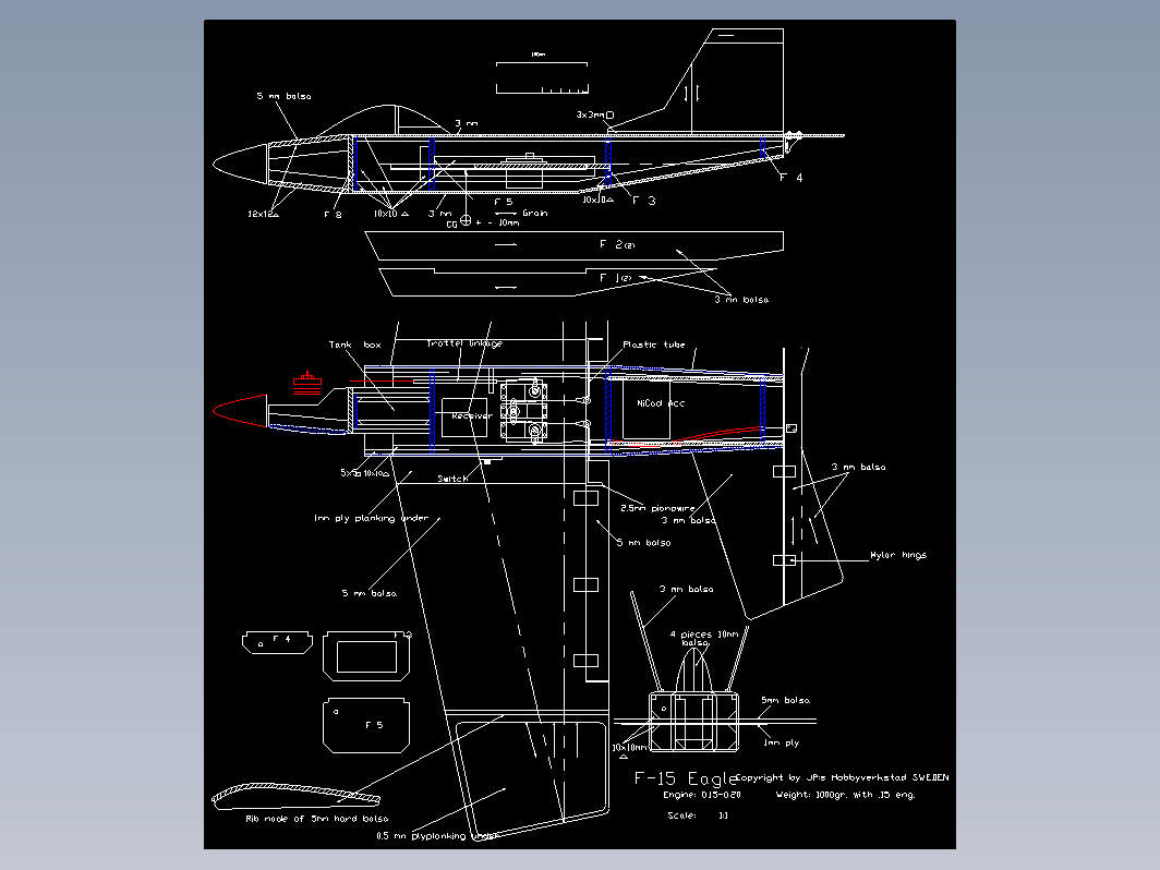 航模-F15 Eagle