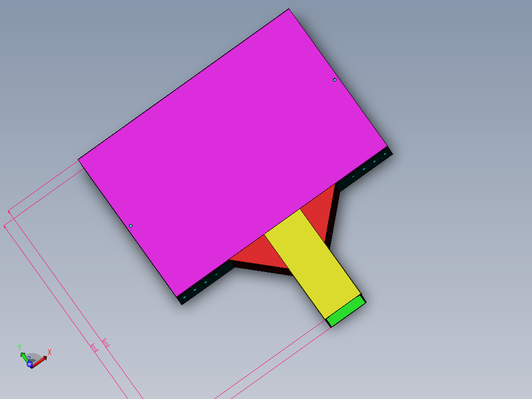 400X100X400平面三通线槽桥架