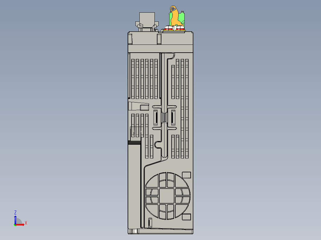 标准型伺服驱动器01052553-WXSTEP_B00（整机3D模型）