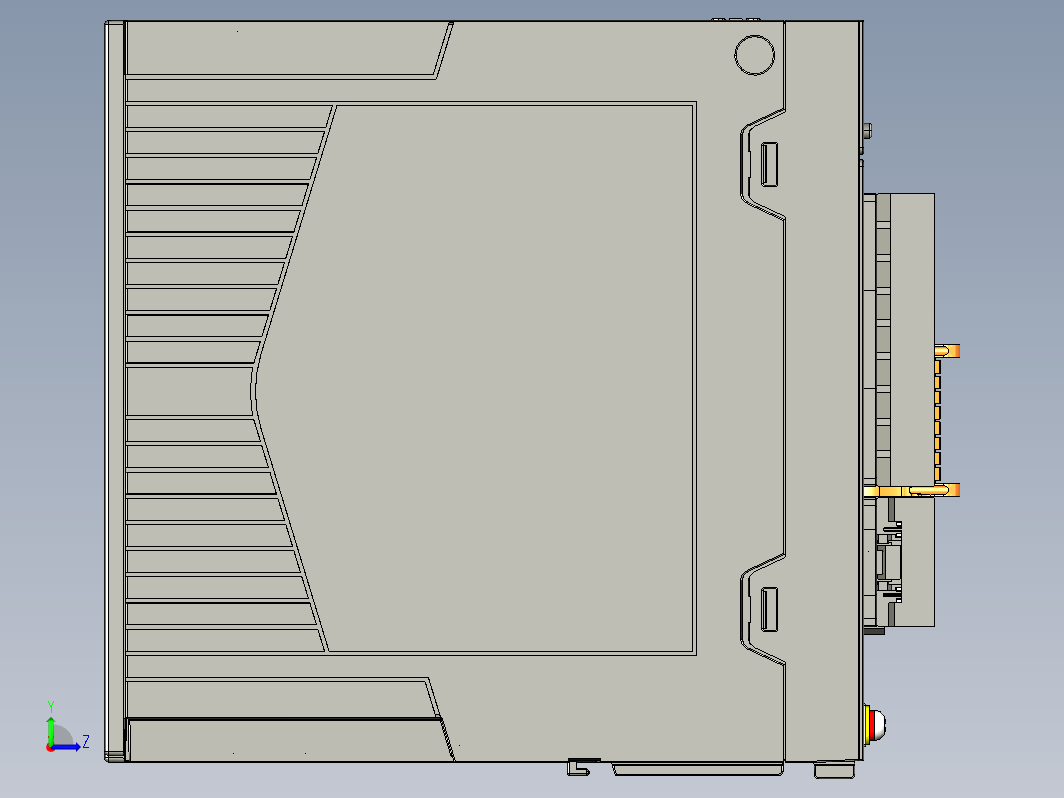 标准型伺服驱动器01052553-WXSTEP_B00（整机3D模型）