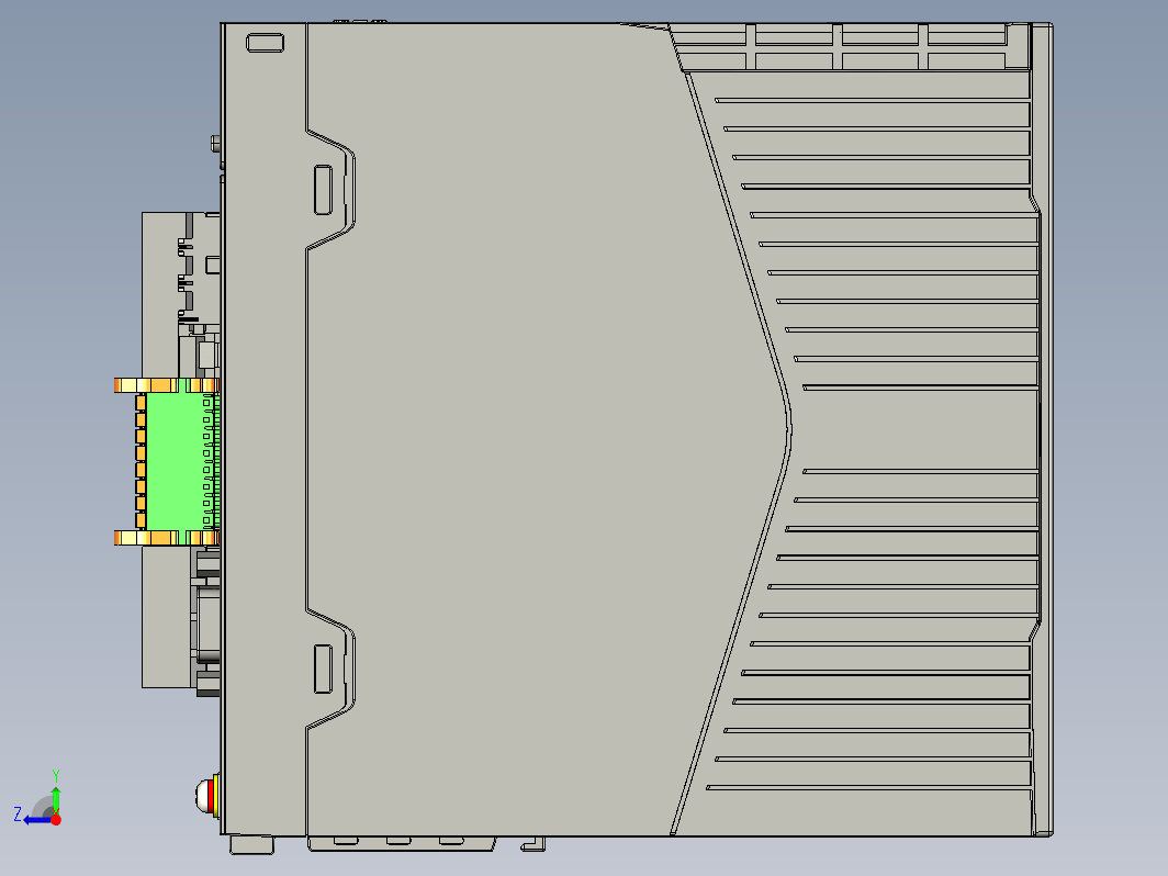 标准型伺服驱动器01052553-WXSTEP_B00（整机3D模型）