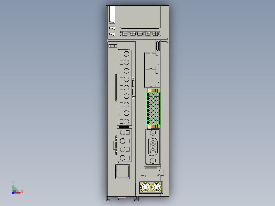 标准型伺服驱动器01052553-WXSTEP_B00（整机3D模型）