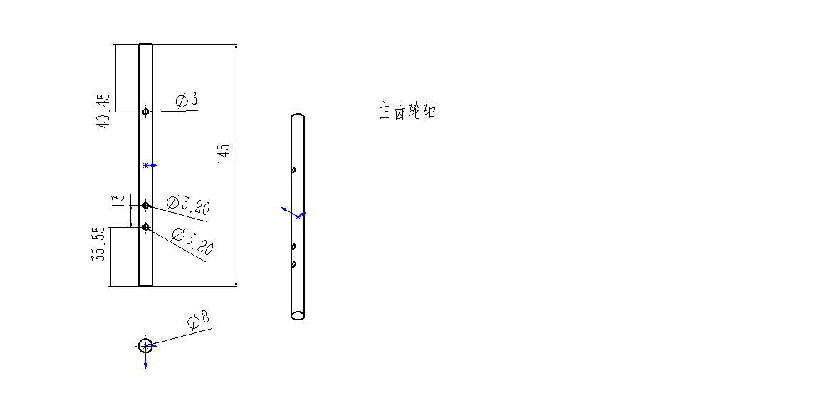 liboquan设计的8字型无碳小车