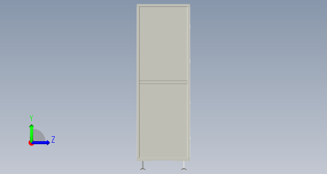 F0130-solidworks钣金工具柜