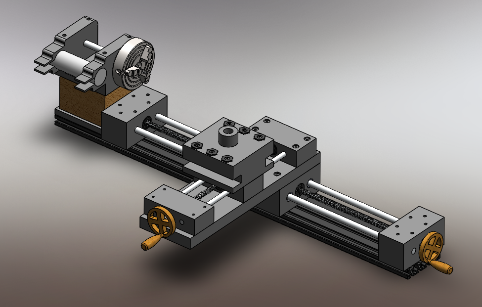 小型木制工件车床 Mini Lathe Machine