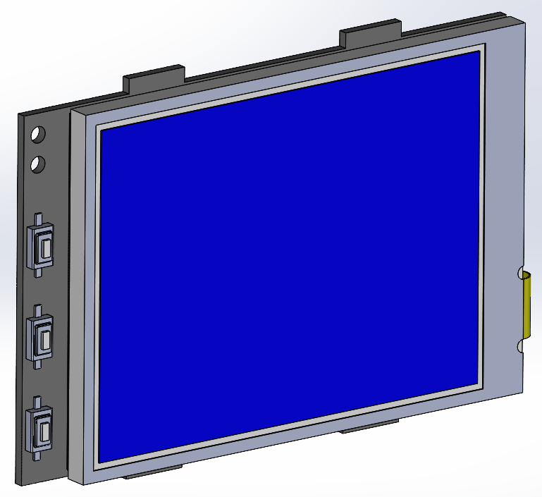 触摸屏显示器rb-tft3.2V2JYIT,屏幕尺寸3.2英寸,电阻式单点触摸