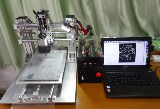 cnc-迷你数控机床雕刻机（第二代）缩略图
