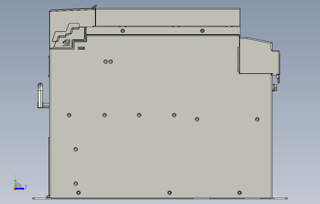 高性能多机传动驱动器STEP_B00(MY-20M4T114ZG000+整机外形图)