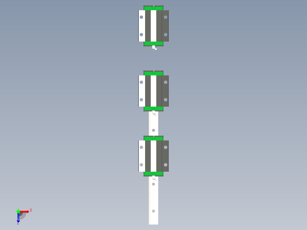 HGW-CC╱HGW-HC 滚珠式线性滑轨╱直线导轨[HGW30HC3R400Z0CI]