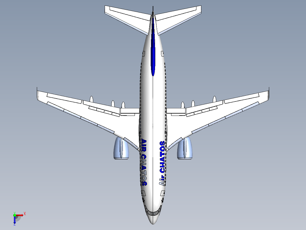 波音737-700窄体客机