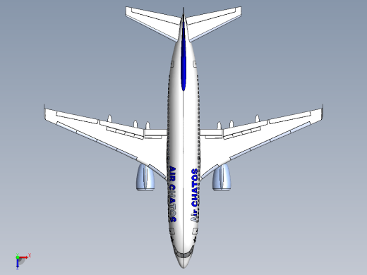 波音737-700窄体客机缩略图