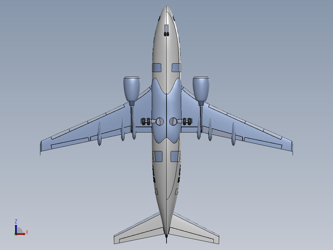 波音737-700窄体客机