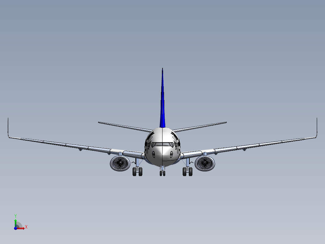 波音737-700窄体客机