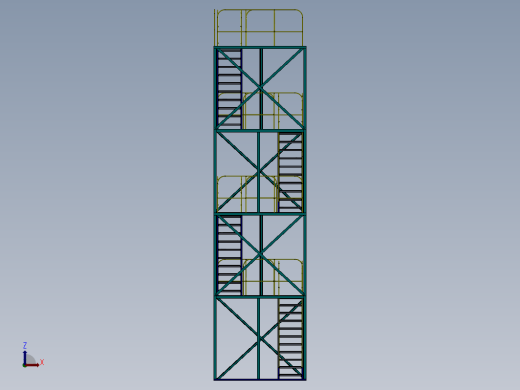 Staircase tower脚手架楼梯塔缩略图