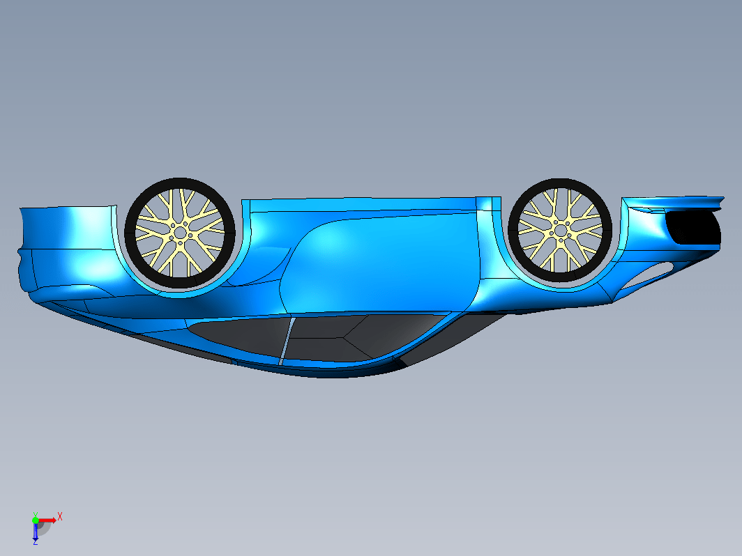 orsche 911跑车车壳