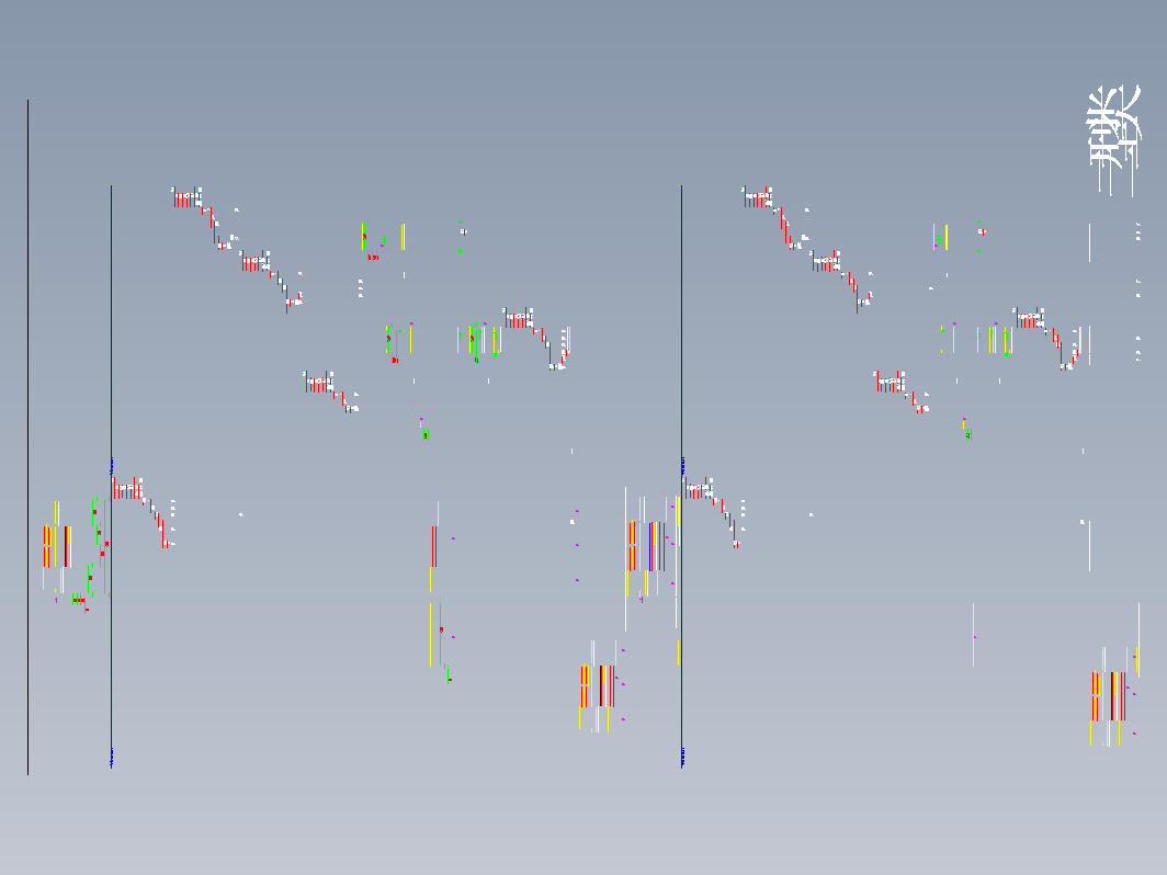 钢结构柱对接平台，加工制作图纸