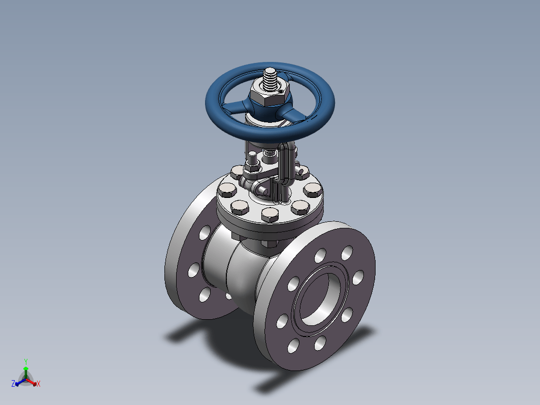 手动阀建模渲染一周内