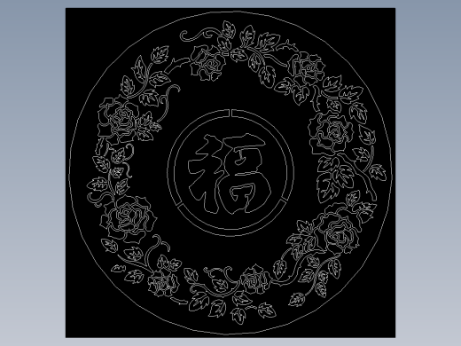 2D-圆玫瑰福缩略图