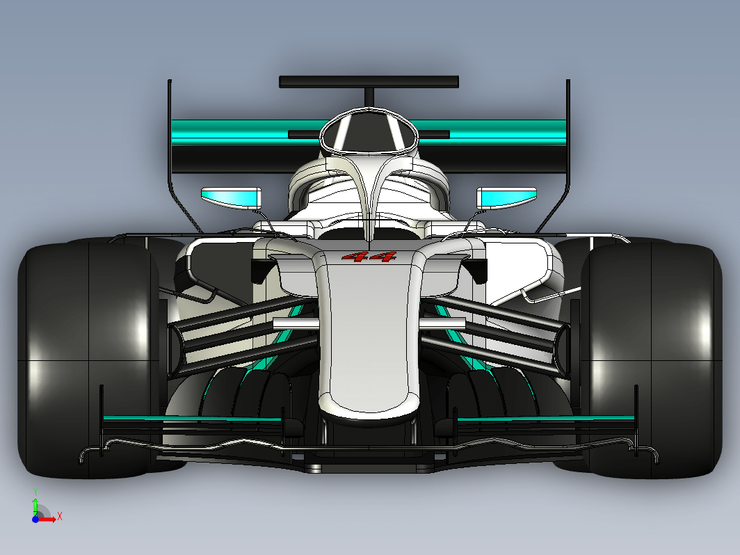 奔驰 AMG F1方程式赛车