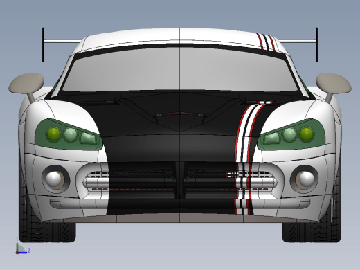 道奇蝰蛇Dodge Viper跑车缩略图