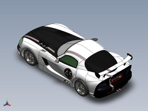 道奇蝰蛇Dodge Viper跑车缩略图