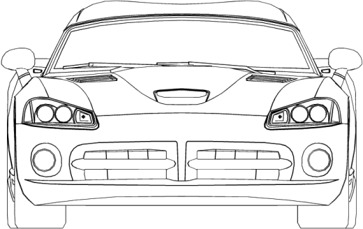 道奇蝰蛇Dodge Viper跑车缩略图