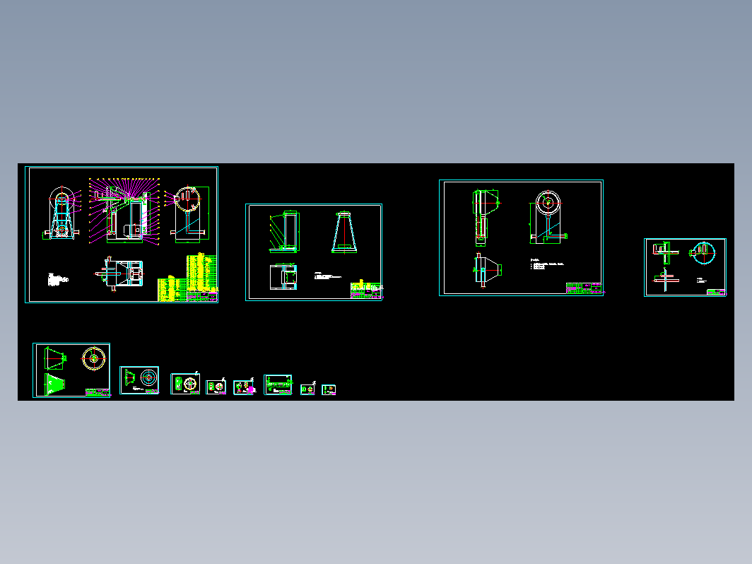 圆锥筛-LS40-60型圆锥筛的设计