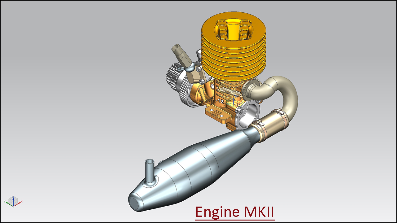 MKII Engine小型引擎发动机