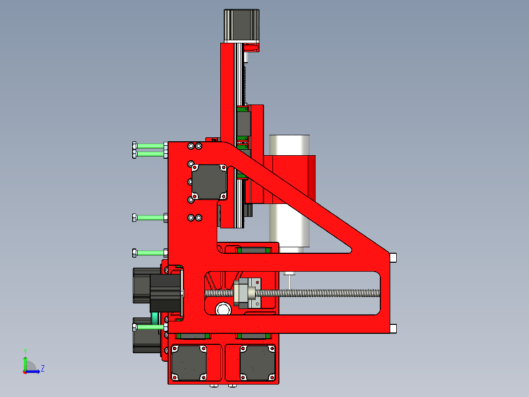 用于建模器的小型5轴数控研磨机