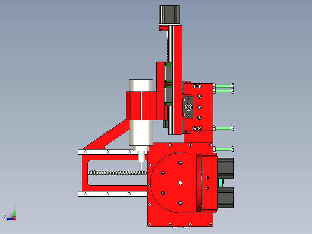 用于建模器的小型5轴数控研磨机