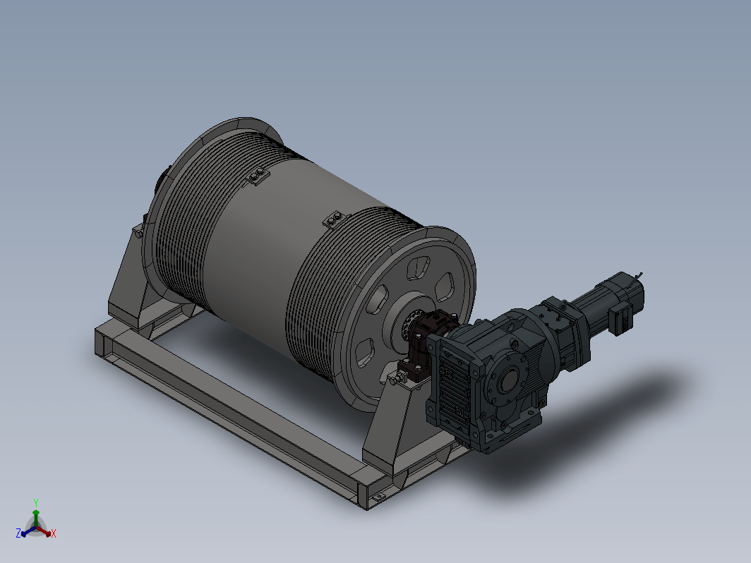 球磨机3D