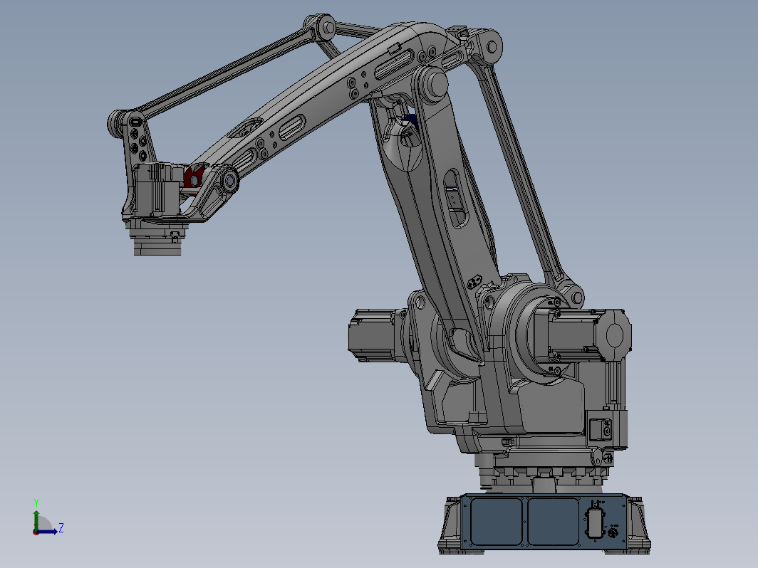 A19  ABB-IRB-460码垛机器人 3D模型