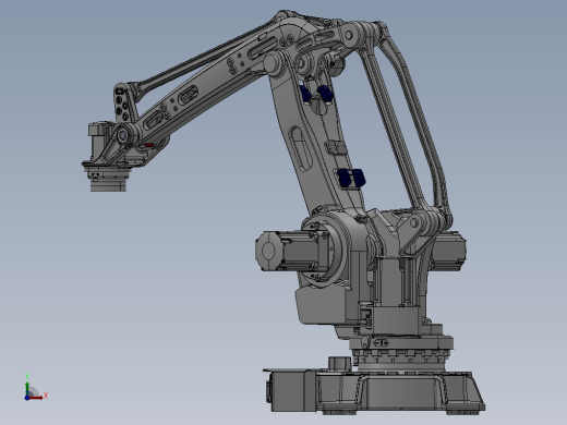A19  ABB-IRB-460码垛机器人 3D模型缩略图
