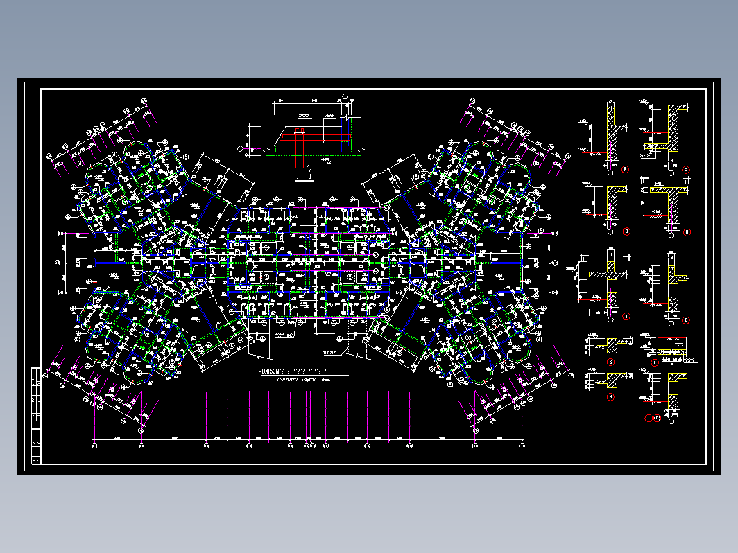 高层住宅结构施工图