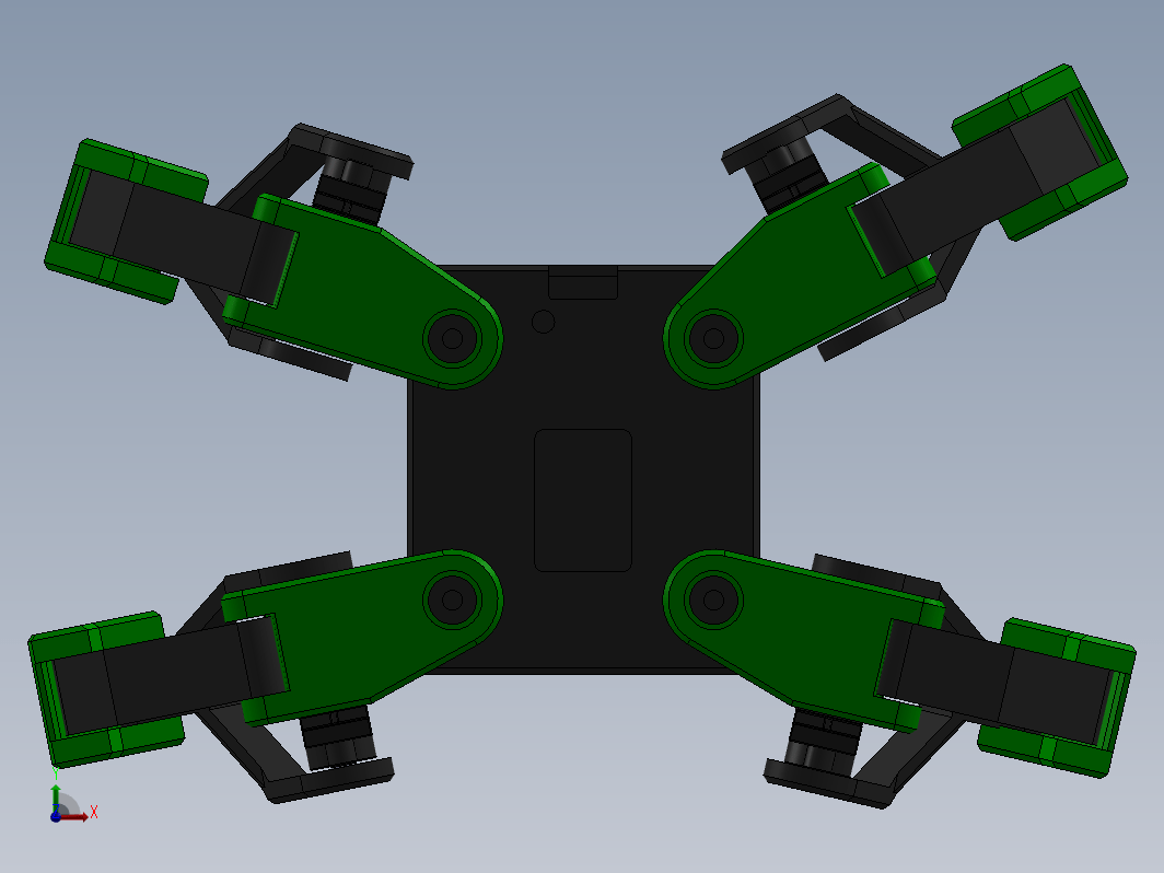 Quadruped四足爬行玩具机器人