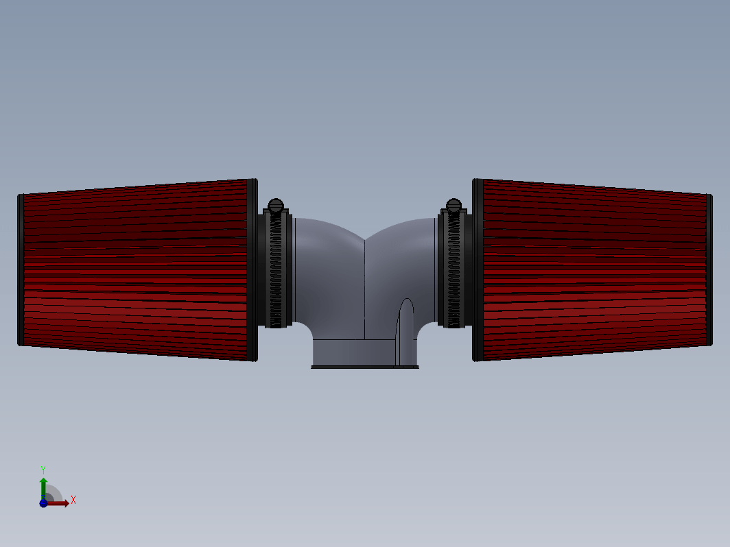 梅赛德斯W1405.0ltr双过滤器进气室