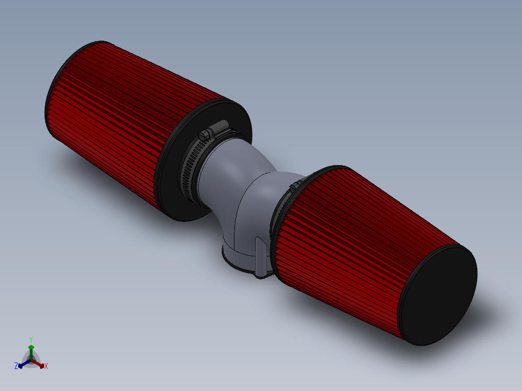 梅赛德斯W1405.0ltr双过滤器进气室