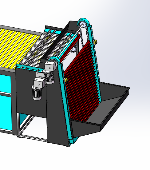 有机蔬菜自动打包码料生产线设计缩略图