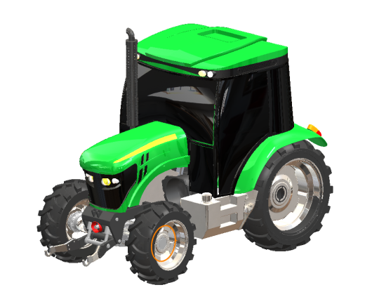 约翰迪尔(John Deere)拖拉机模型