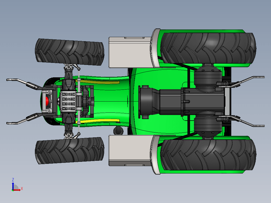 约翰迪尔(John Deere)拖拉机模型