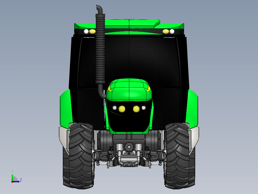 约翰迪尔(John Deere)拖拉机模型