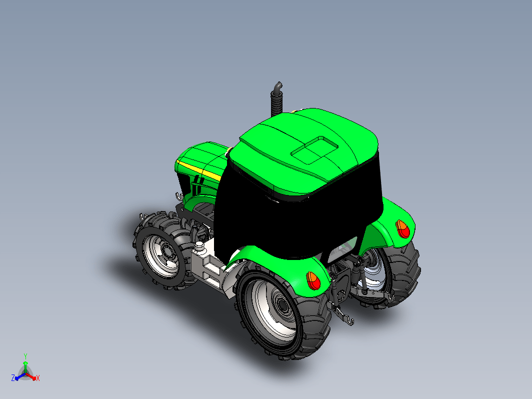 约翰迪尔(John Deere)拖拉机模型