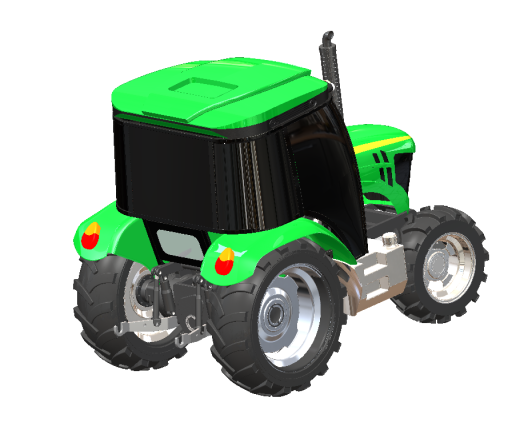 约翰迪尔(John Deere)拖拉机模型缩略图