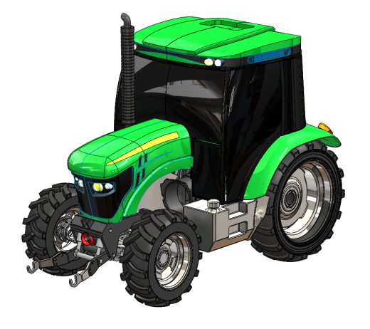 约翰迪尔(John Deere)拖拉机模型缩略图