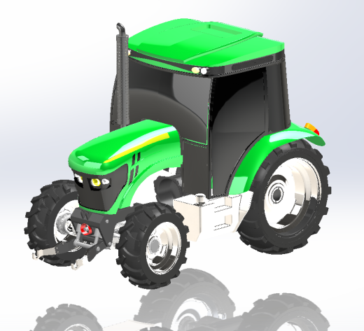 约翰迪尔(John Deere)拖拉机模型缩略图