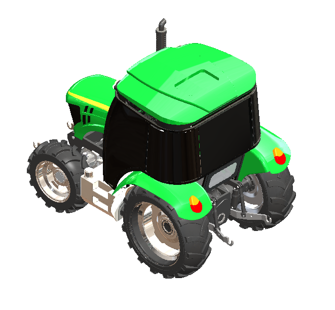 约翰迪尔(John Deere)拖拉机模型