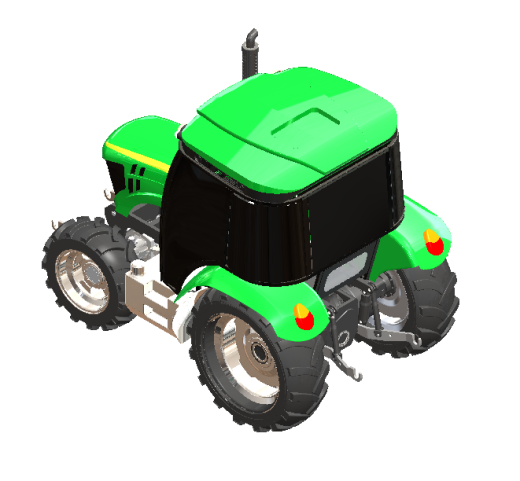 约翰迪尔(John Deere)拖拉机模型缩略图