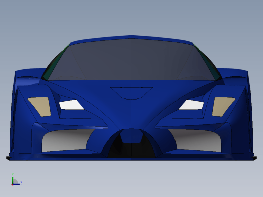 跑车 3D模型 (2)缩略图